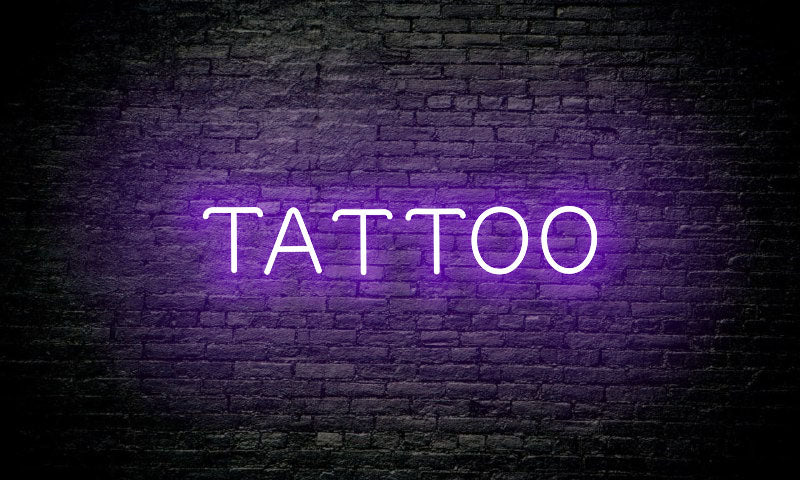 TATTOO LED Neon Sign "TATTOO"