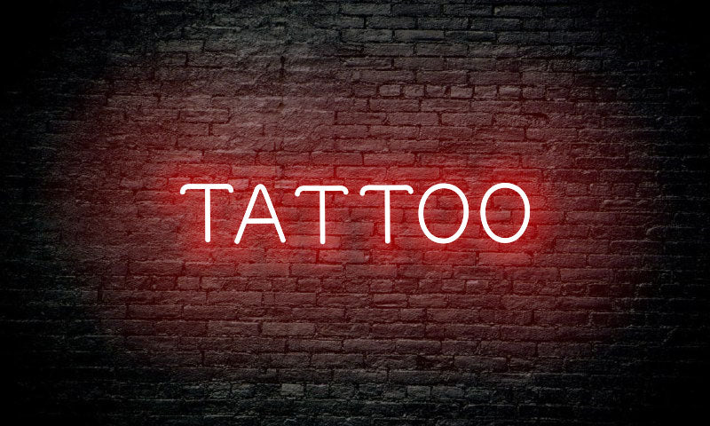 TATTOO LED Neon Sign "TATTOO"