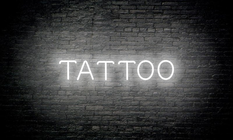 TATTOO LED Neon Sign "TATTOO"