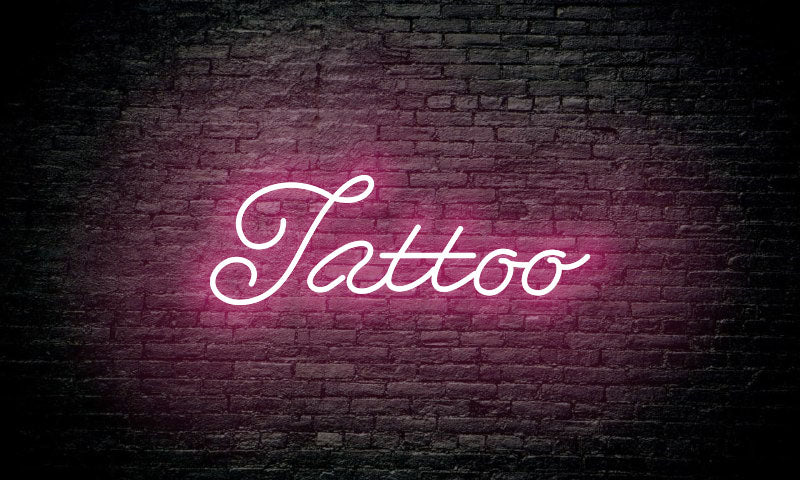 TATTOO LED Neon Sign "Tattoo"