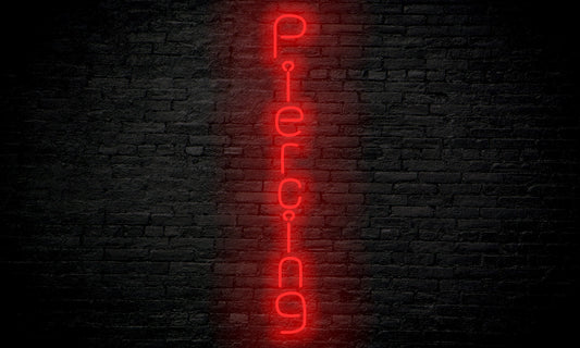 Piercing LED Neon Sign VERTICAL