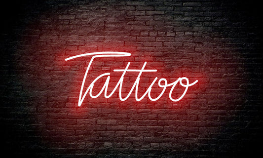 TATTOO LED Neon Sign "Tattoo"