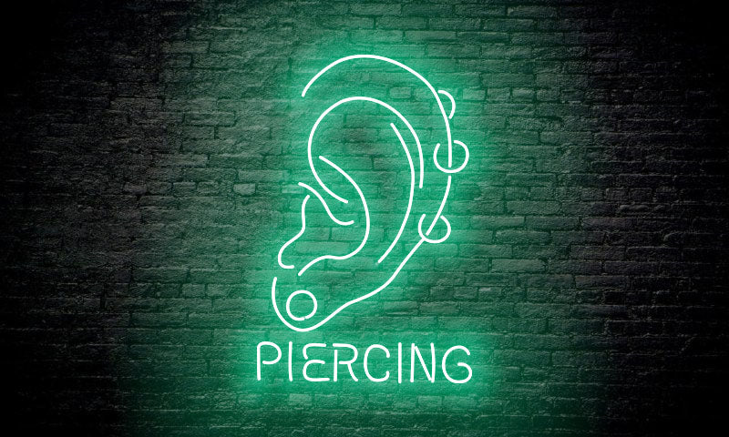 Piercing LED Neon Sign "Ear"