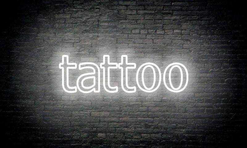 TATTOO LED Neon Sign "tattoo"