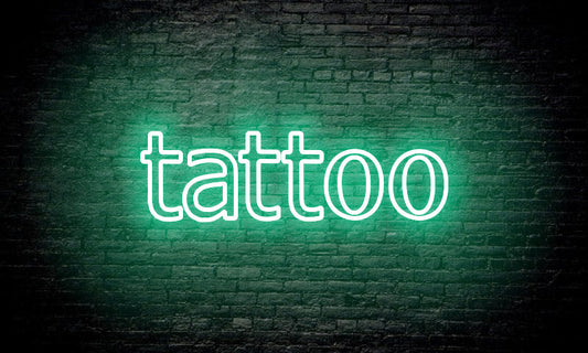 TATTOO LED Neon Sign "tattoo"