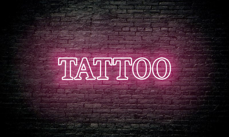 TATTOO LED Neon Sign