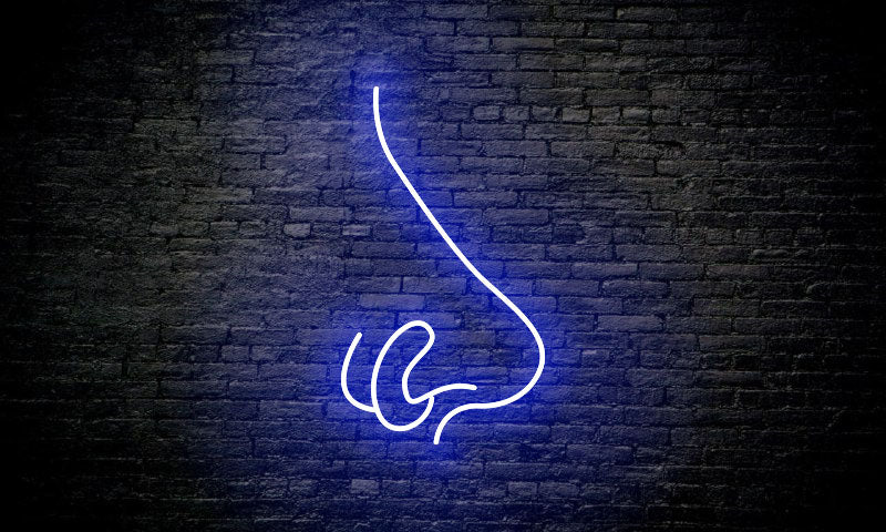 Piercing LED Neon Sign "NOSE"