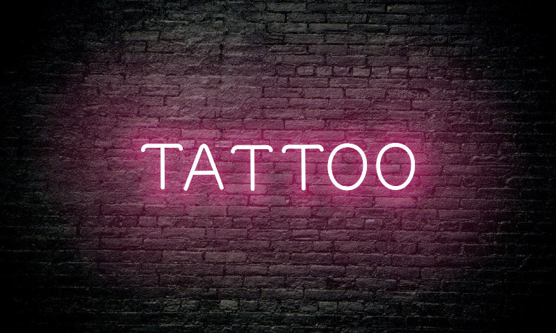 TATTOO LED Neon Sign "TATTOO"