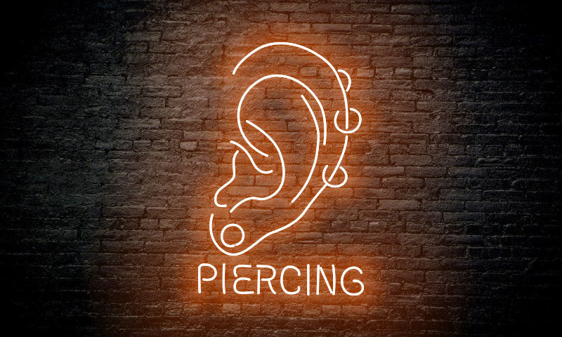 Piercing LED Neon Sign "Ear"