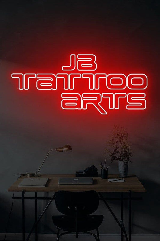 Custom LED neon sign for @jbtattooarts