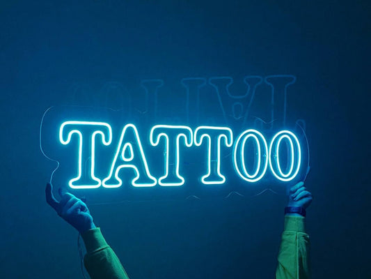 LED neon sign TATTOO for @kazeetatted