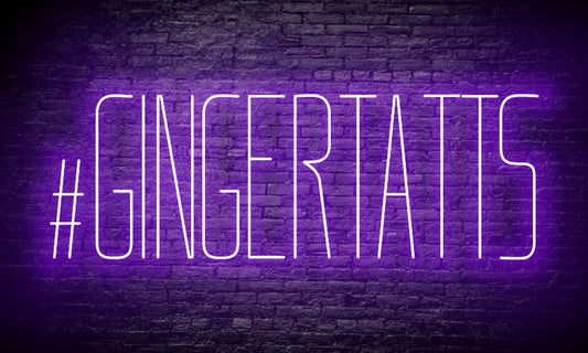 Custom LED neon sign for @the_ginger_did_it